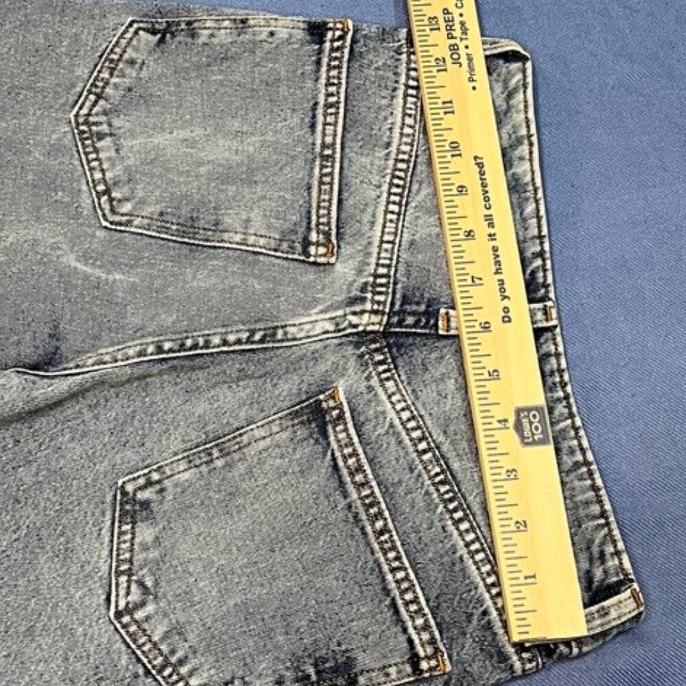 BP. 90s High Rise Straight Leg Acid Wash Jeans Blue Denim – Size 25 – NWOT - Picture 13 of 14